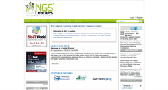 Desktop Screenshot of ngsleaders.org